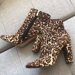 Jessica Simpson Leopard Booties